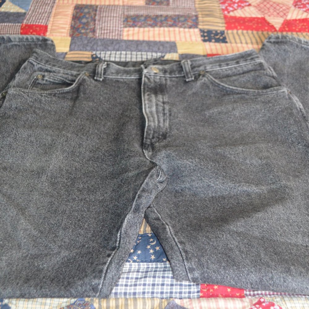 Wrangler's Dark Grey Jeans Size 36x34